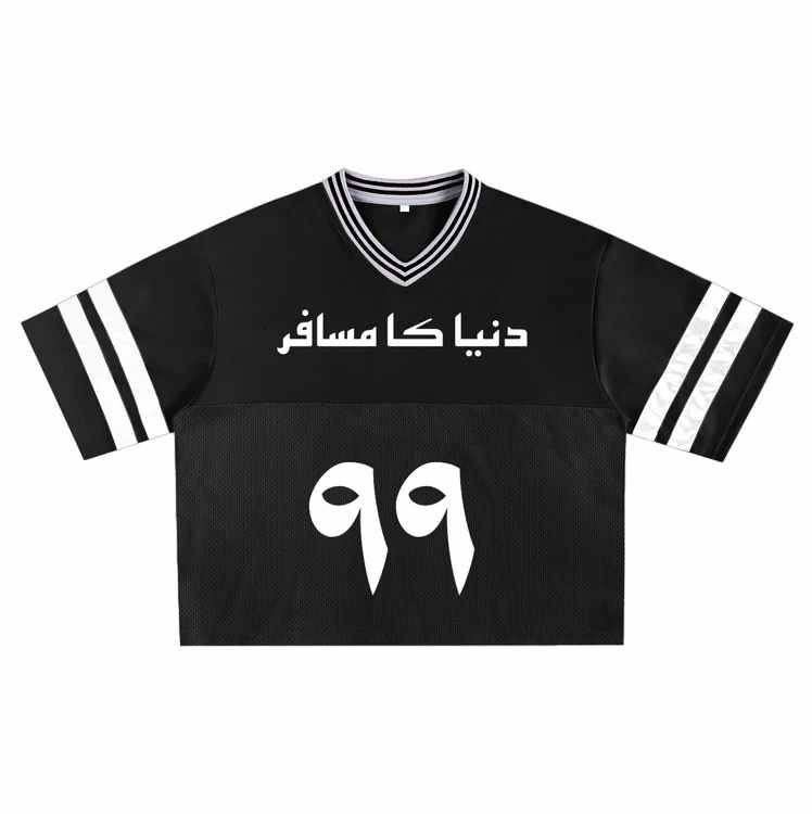 The Traveller Black T-Shirt | ASMAN Islamic Streetwear