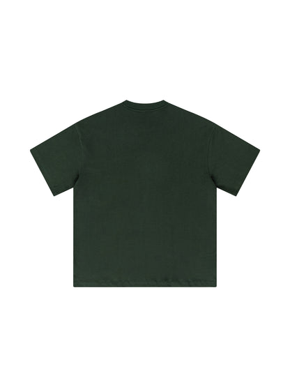 Rooted Faith T-Shirt Blackish Green | ASMAN Modest Wear
